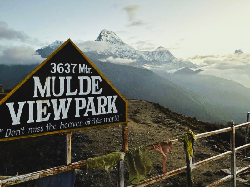 The Mulde 3637m Peak Trek