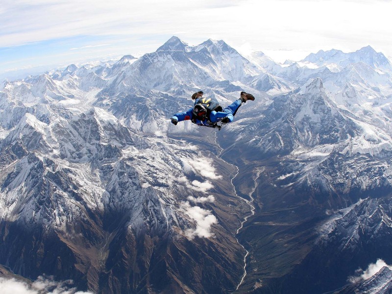 Skydiving
